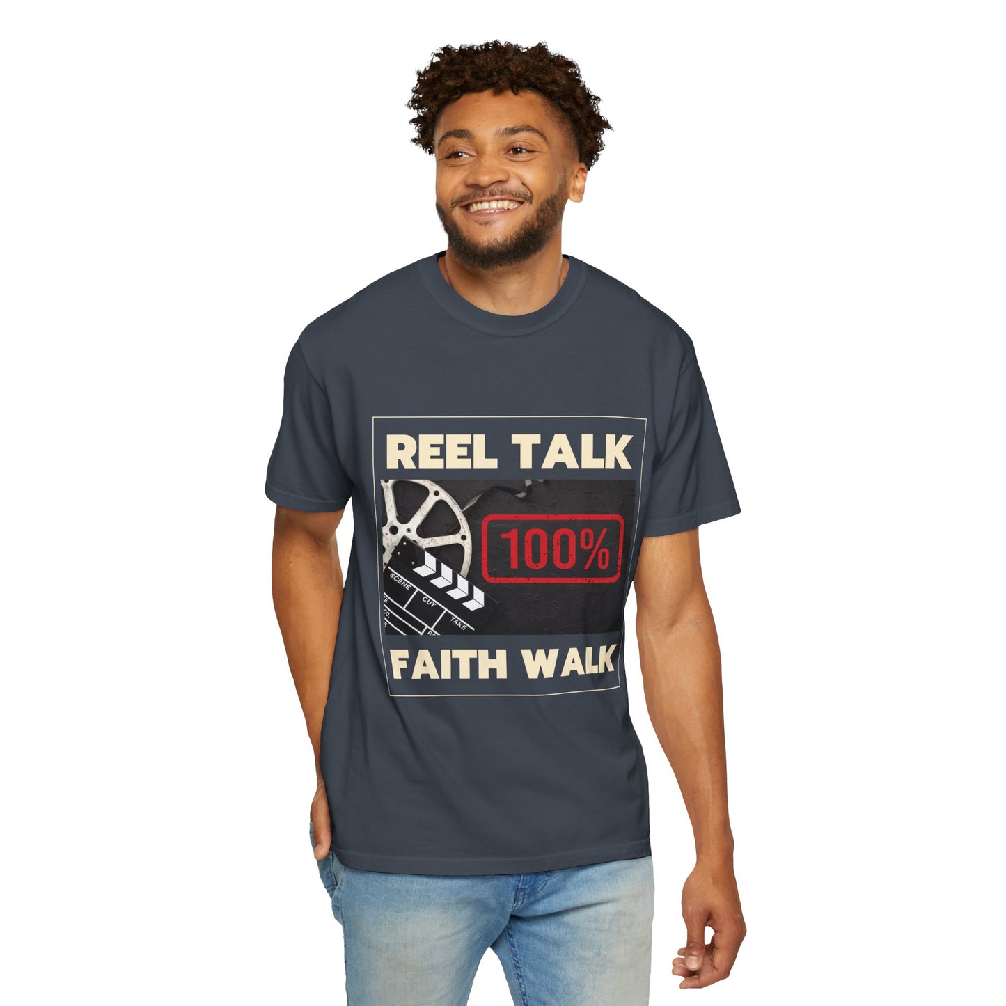 Faith Walk Unisex Garment-Dyed T-shirt