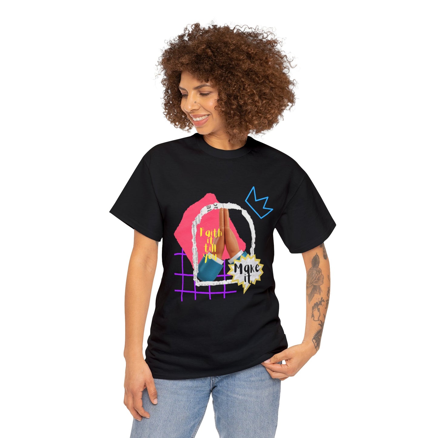 Faith It Heavy Cotton Tee