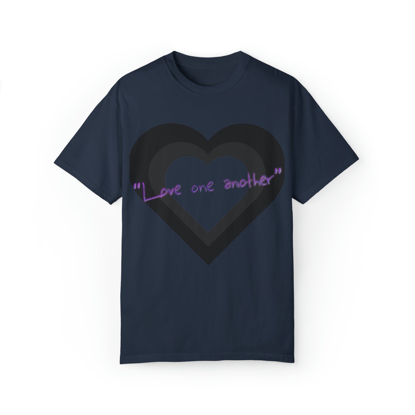 Love One Another Unisex Garment-Dyed T-shirt