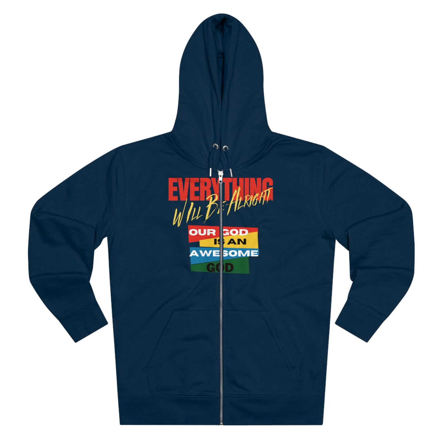 Everything Will Be Alright Men's Cultivator Zip Hoodie