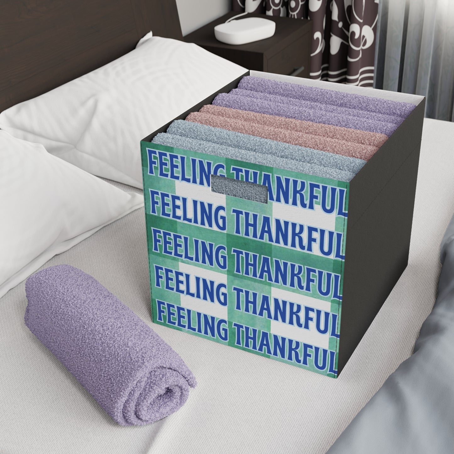 Feeling Thankful Felt Storage Box