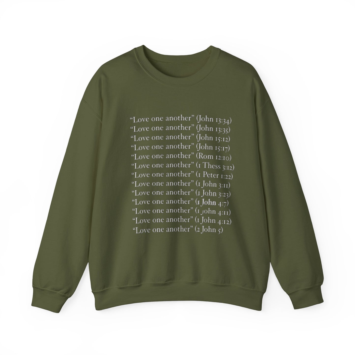 Love One Another Unisex Heavy Blend™ Crewneck Sweatshirt