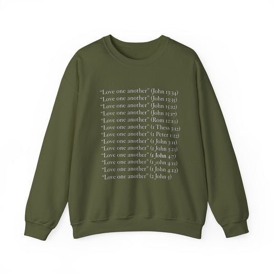 Love One Another Unisex Heavy Blend™ Crewneck Sweatshirt