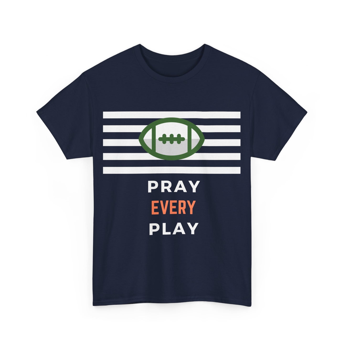 Pray Every Play Unisex Heavy Cotton Tee