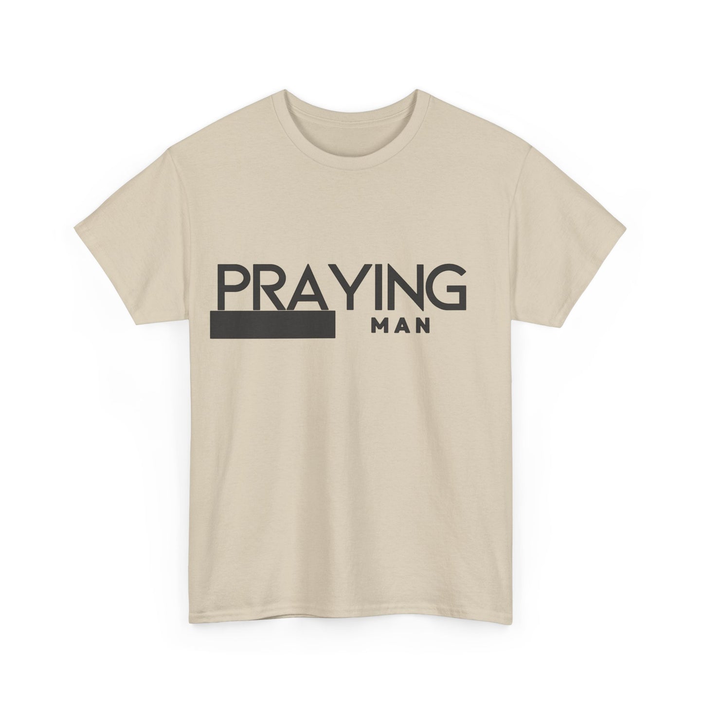 Praying Man Unisex Heavy Cotton Tee