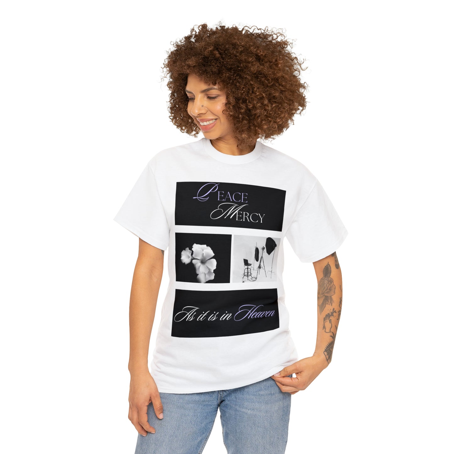 Peace & Mercy Unisex Heavy Cotton Tee