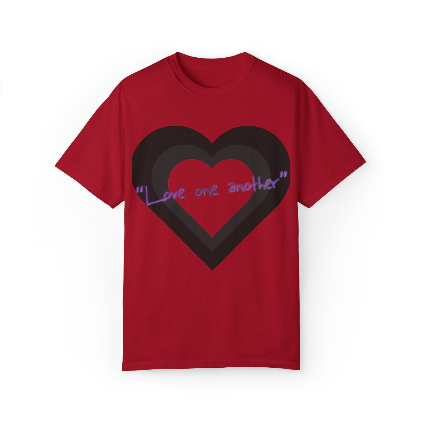 Love One Another Unisex Garment-Dyed T-shirt