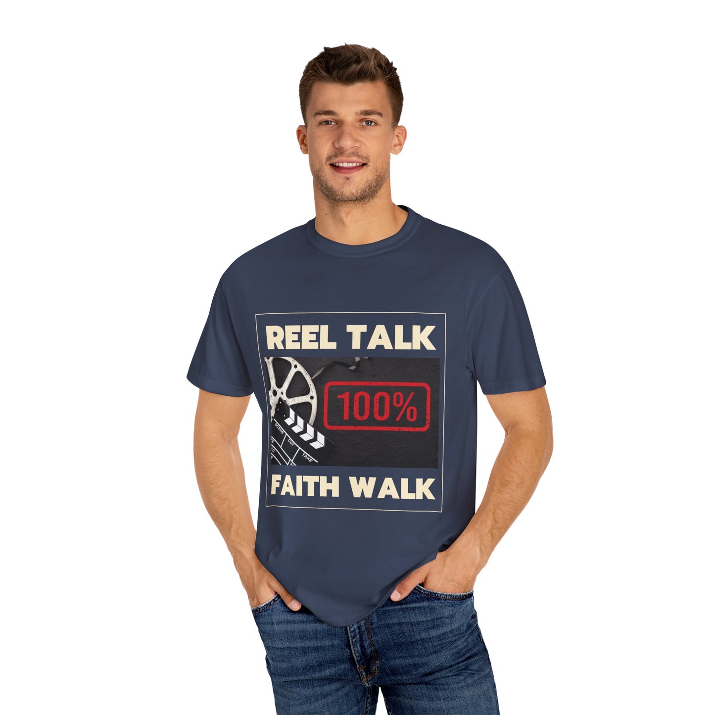 Faith Walk Unisex Garment-Dyed T-shirt