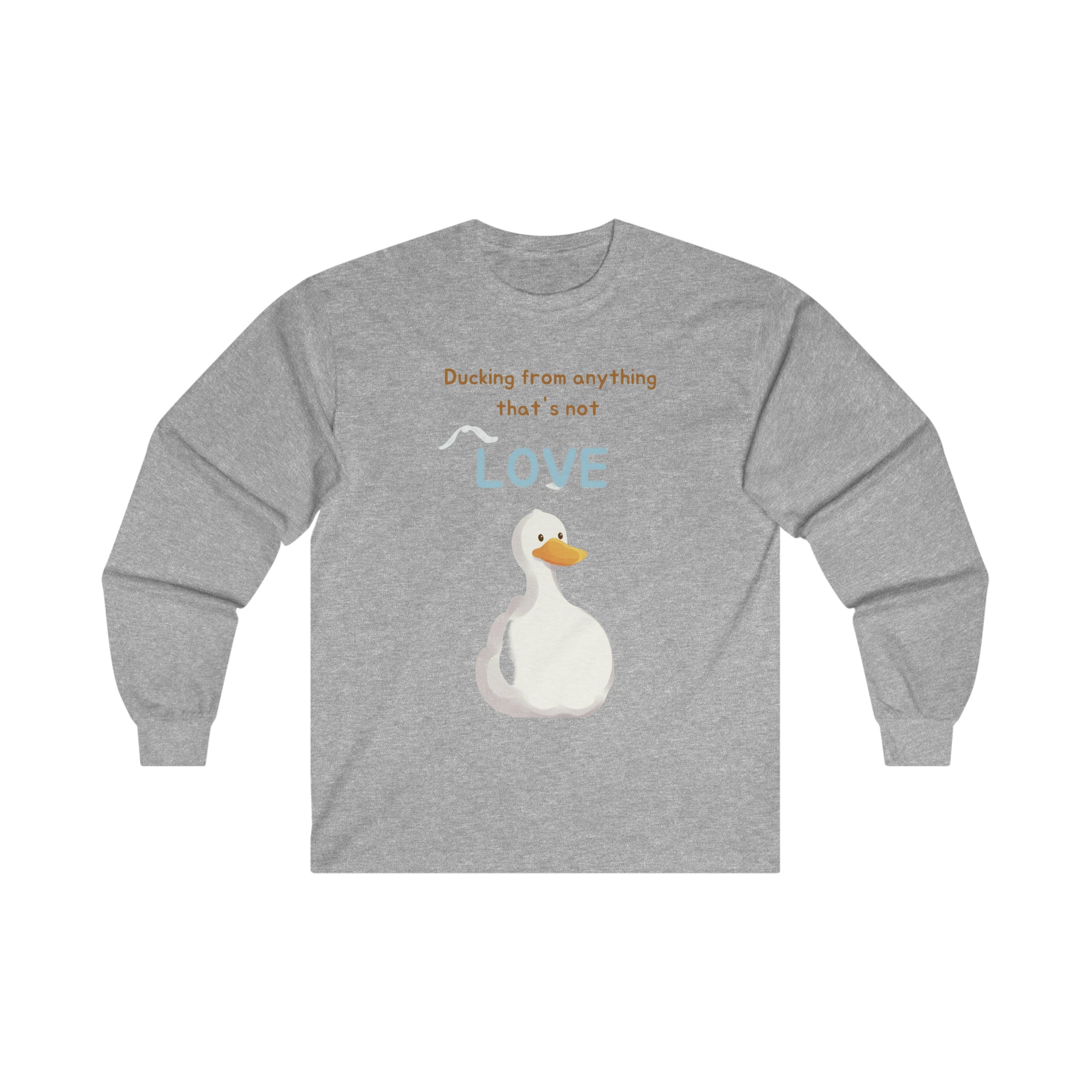 Duck Love Ultra Cotton Long Sleeve Tee