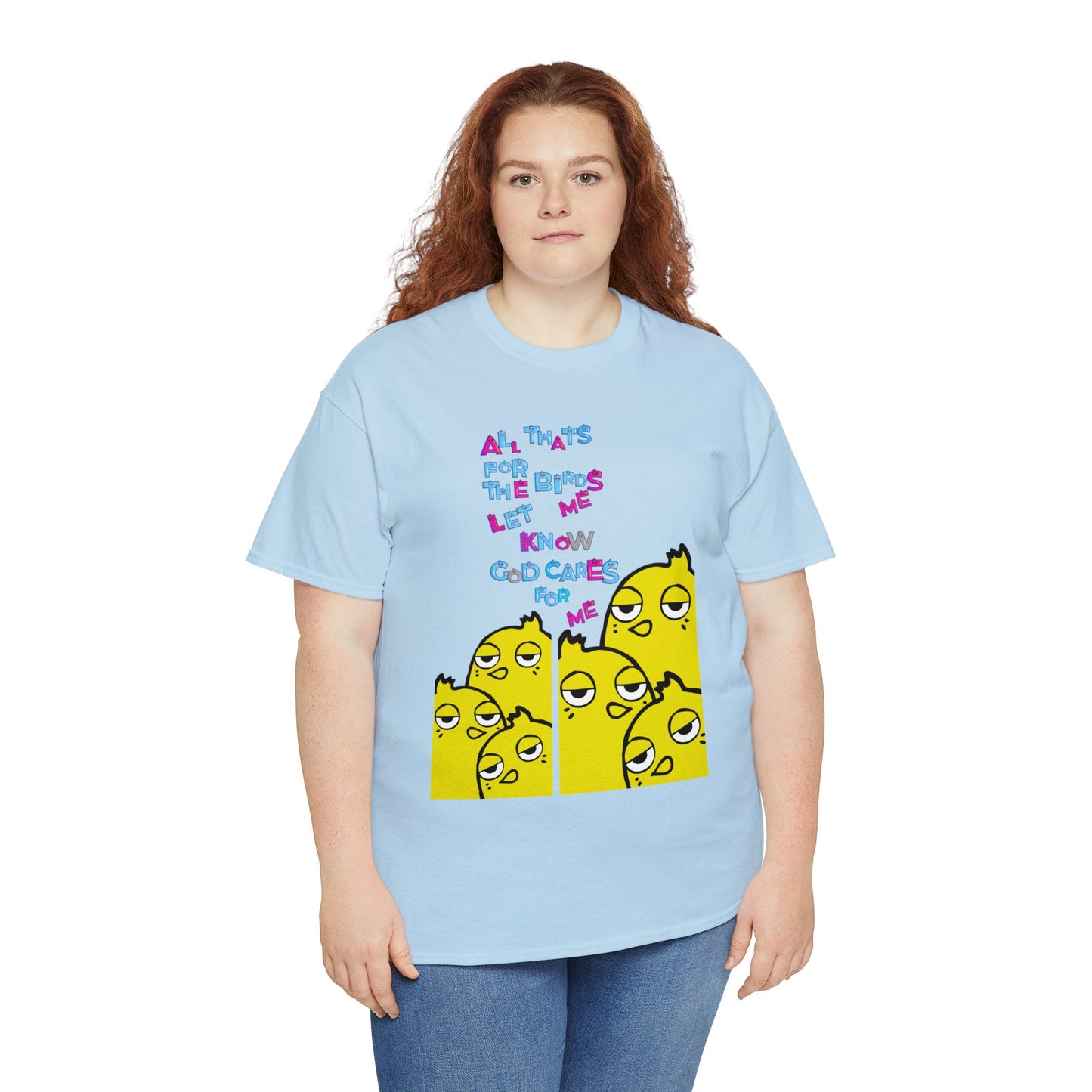 For The Birds Unisex Heavy Cotton Tee