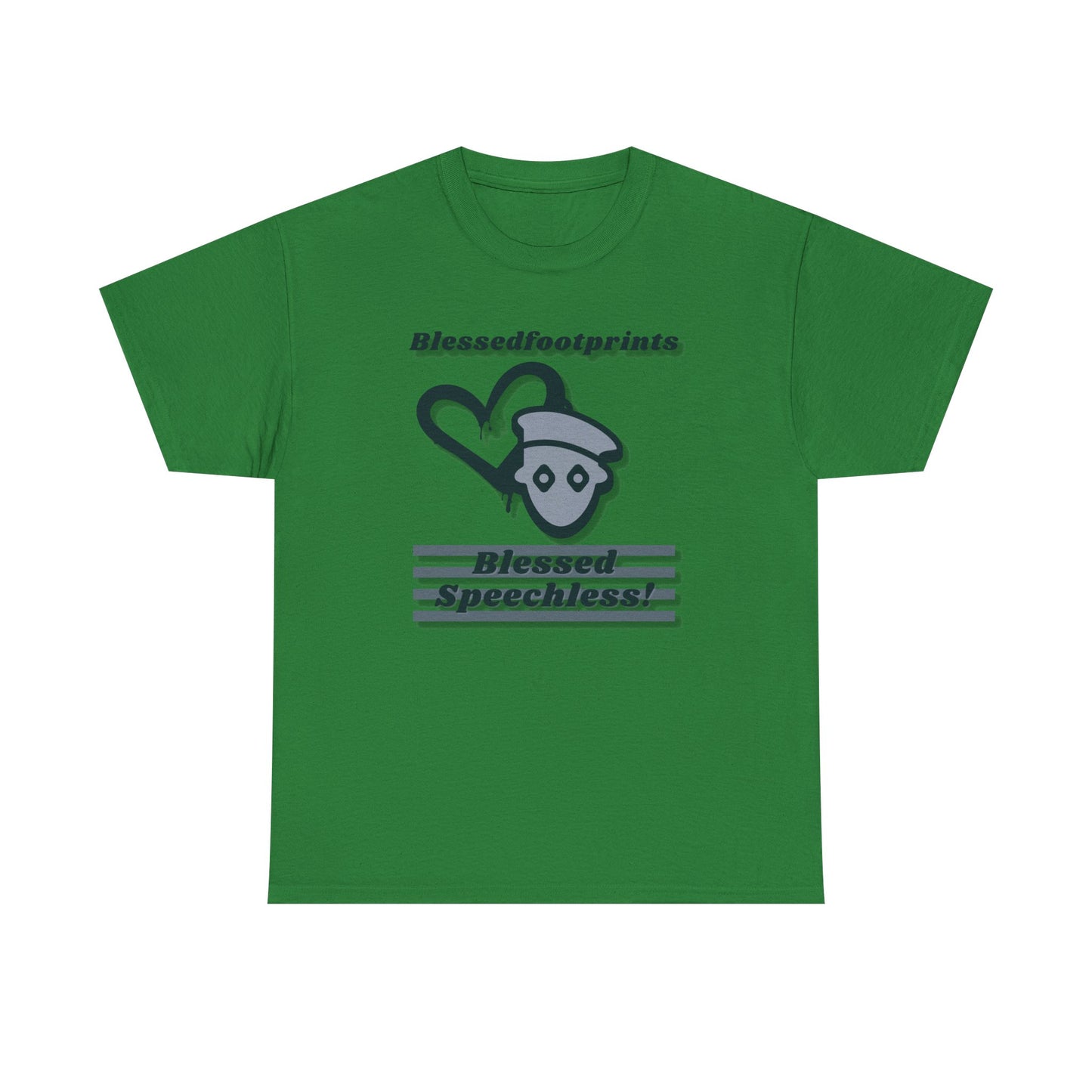 Blessedfootprints Collection Speechless Unisex Heavy Cotton Tee
