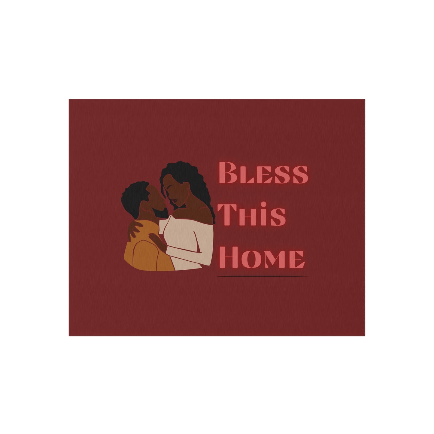 Bless This Home Love Outdoor Rug