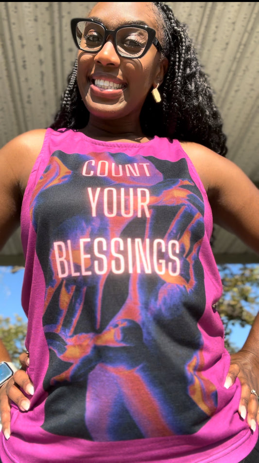 Count Your Blessings Unisex Tank Top